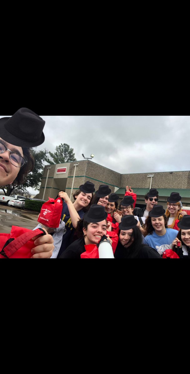 MAB_Houston's tweet photo. sorry for the lack of posts today, but here’s a photo of us if we all wore fedoras https://t.co/ppV2t4DX0a
