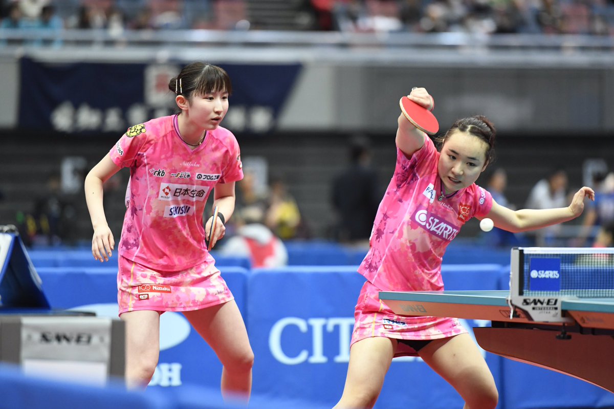 O Xrhsths 卓球レポート Sto Twitter 全日本卓球 女子ダブルス4回戦 伊藤美誠 早田ひな スターツ 日本生命 3 1 小島悠夏 本村凜子 遊卓館 鳥栖高 優勝候補の伊藤 早田が好発進 卓球 卓球レポート 卓レポ O Xrhsths 卓球レポート Sto Twitter 全日本卓球 女子ダブルス4回戦 伊藤美誠 早田ひな スターツ 日本生命 3 1 小島悠夏 本村凜子 遊卓館 鳥栖高 優勝候補の伊藤 早田が好発進 卓球 卓球レポート 卓レポ