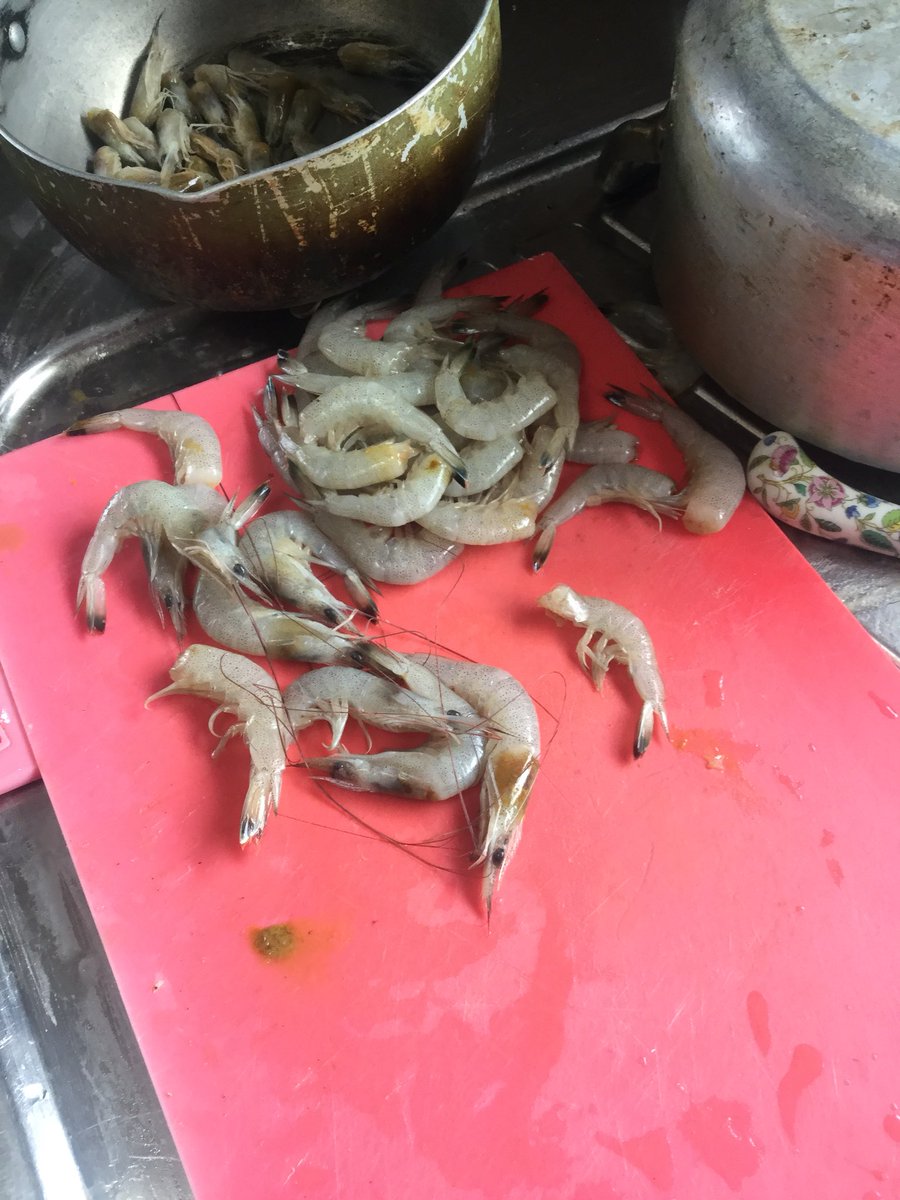 madpenis's tweet photo. 市場で芝海老買ってきて、かき揚げと頭は味噌汁。
400円でかなり良い。 https://t.co/Wm8N3XEtik