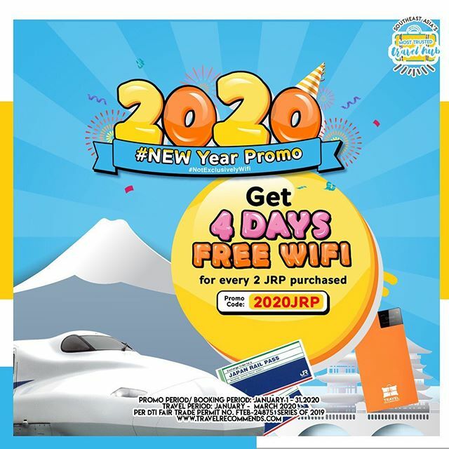 flytpack's tweet photo. 2 JR NATIONWIDE PASSES and get FREE 4-DAY FLYTPACK RENTAL when you book with our 2020 #NEW Year Promo #NotExclusivelyWifi

Promo Mechanics:
1. Promo Period/ Booking Period: January 01 – January 31, 2020
2. Travel Period: January 1 – March 31, 2019
3. Promo is open to all res… https://t.co/F4VxWSA4YP