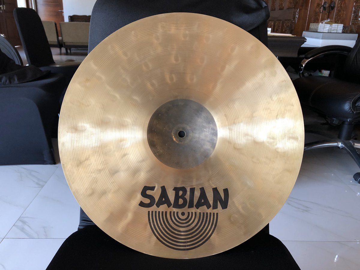 wts sabian hhxtreme 16”. Kondisi mulus, hanya kotor jarang dipake. Harga 2,1jt. Minat bisa hub 085642069777 (wa) <a href="/DrumBagus/">@DrumBagus</a>