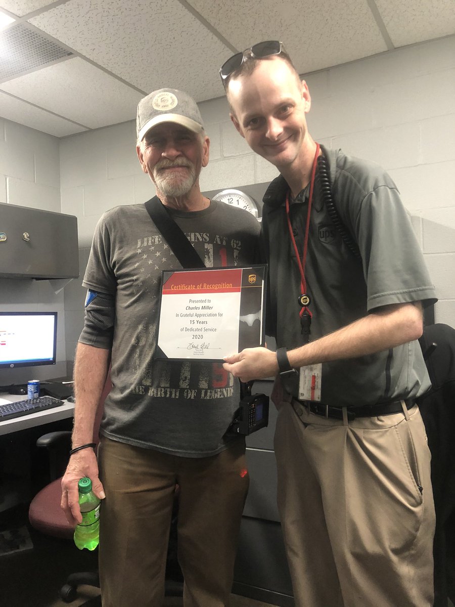 DfwTwilight's tweet photo. Congratulations to Charles on 15 years!! 🎊🎈#Upser https://t.co/w4IpU9AEIe