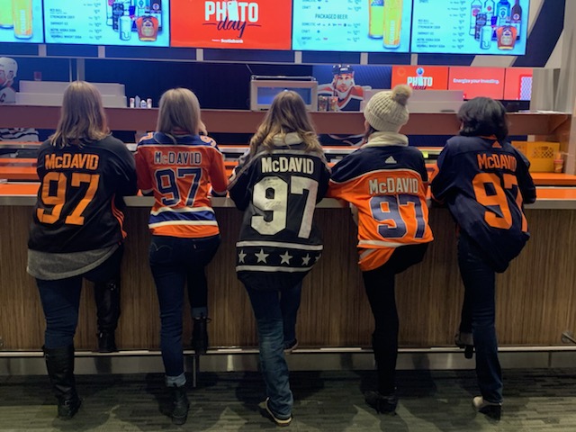 OILanatude's tweet photo. Telling @cmcdavid97 life through a trail of jerseys. #connorsangels @lynettehailes @clover_lily @isabella999 @EdmontonOilers @ryanjespersen #letsgooilers https://t.co/J3Oqk4YzjJ