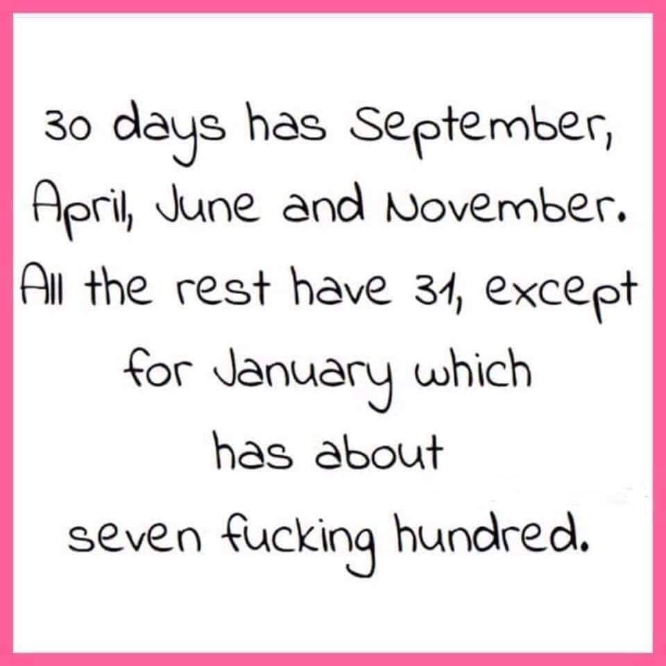 traceymoore100's tweet photo. January seems to go on forever and ever and ever . . . . 🙄🙄🙄 Have a good day peeps 😘😘😘 #January #whenwilljanuaryend https://t.co/qXaoXPRZey