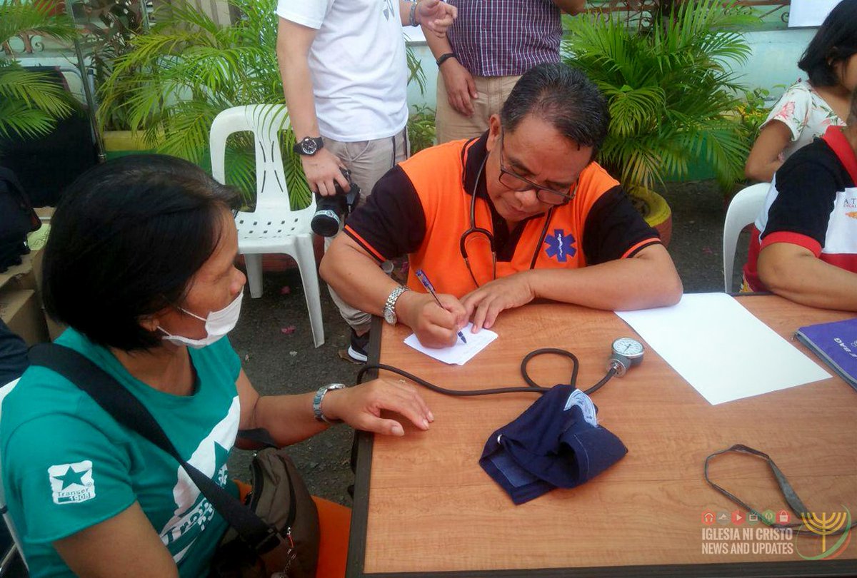 INCNews_Updates's tweet photo. Free Consultation and Medicine for Those in Need

BATANGAS CITY, BATANGAS — A Medical Mission was also conducted in Batangas City which provided free consultation and medicines for those in need. 

#IglesiaNiCristo #ChurchOfChrist #AidToHumanity #AidToTaalVictims https://t.co/XgMutd7aKg