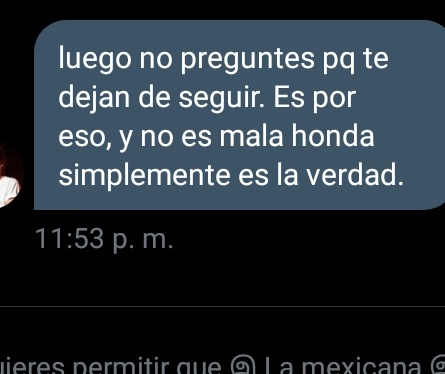 VWJMOON's tweet photo. Wey, ¿todo bien en casa?
No tengo que estar hablando de E y J 24/7 para pertenecer al fandom, no tengo que tener un username ni un layout de ellos para ser verdadera stan, es MI cuenta y puedo hacer con ella lo que yo quiera. Quitense esas ideas pendejas alch. https://t.co/axqBYcfDUG