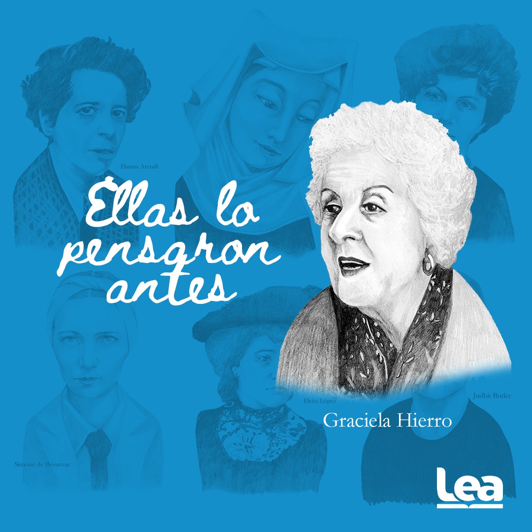 👉Ella es Graciela Hierro que nació en 1928, vivió y murió en México en 2003. ✔Podes leer más sobre su historia y la de otras mujeres muy importantes en 'Ellas lo pensaron Antes' de #EdicionesLea 💫 Encontralo en tu librería más cercana o en nuestra tienda online