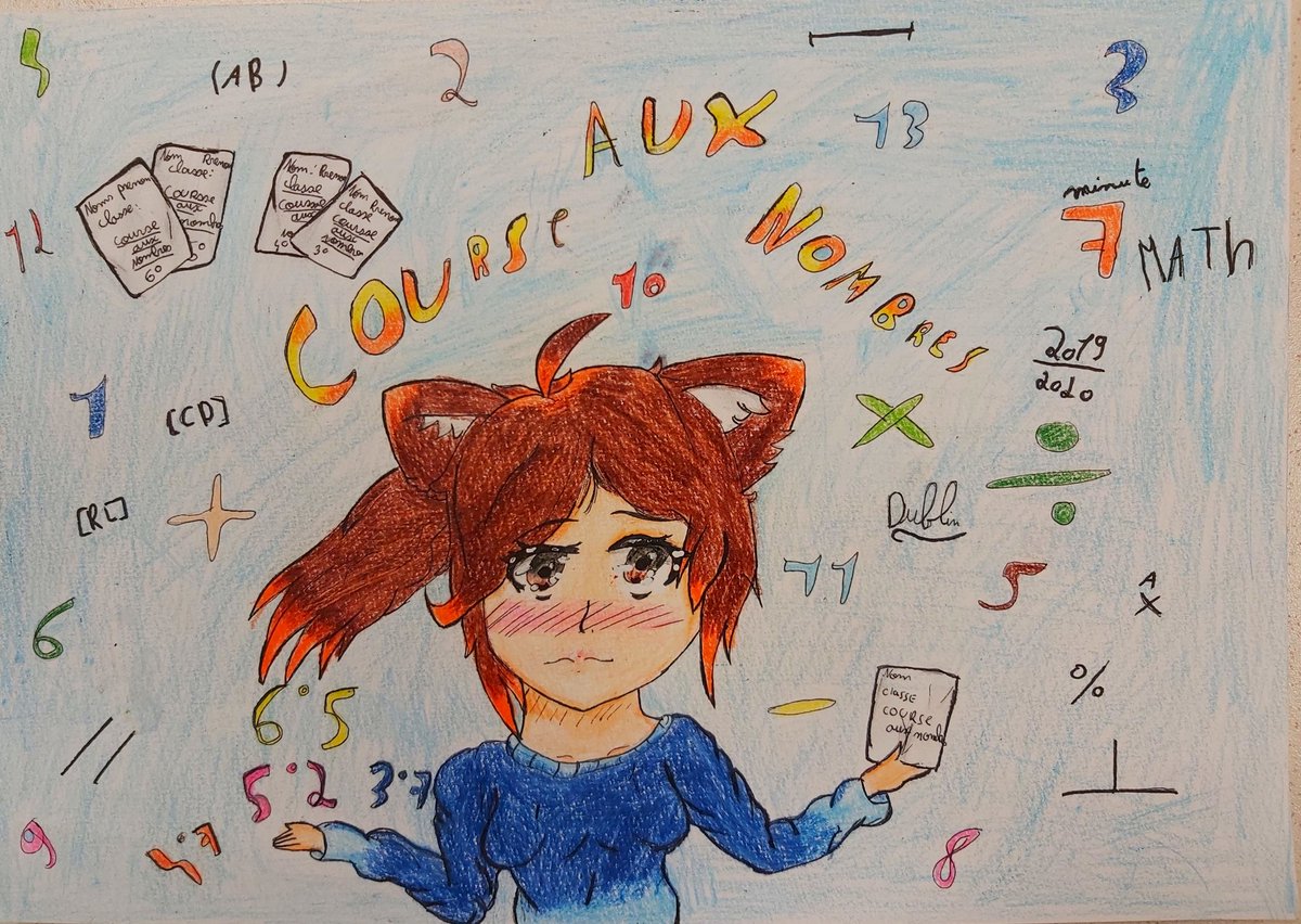 EtwTerp's tweet photo. Projet #etwinning #2DConnections
@j_rostan &amp; @lfidublin
Concours de dessins dans nos classes : "Mets en scène la course aux nombres".
5 dessins récompensés.
Le dessin gagnant (rubiks) ornera l'affiche et les sujets du concours que nous organisons en mars pdt la semaine des Maths. https://t.co/QkeW5HfrgP