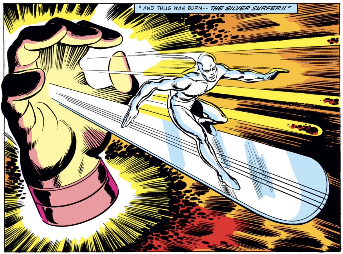 It’s the original artwork that was used for Joe Satriani’s album Surfing with the Alien! I never knew that this was the issue it came from! I love that album and that cover! #marvel #silversurfer #surfingwiththealien #joesatriani @chickenfootjoe