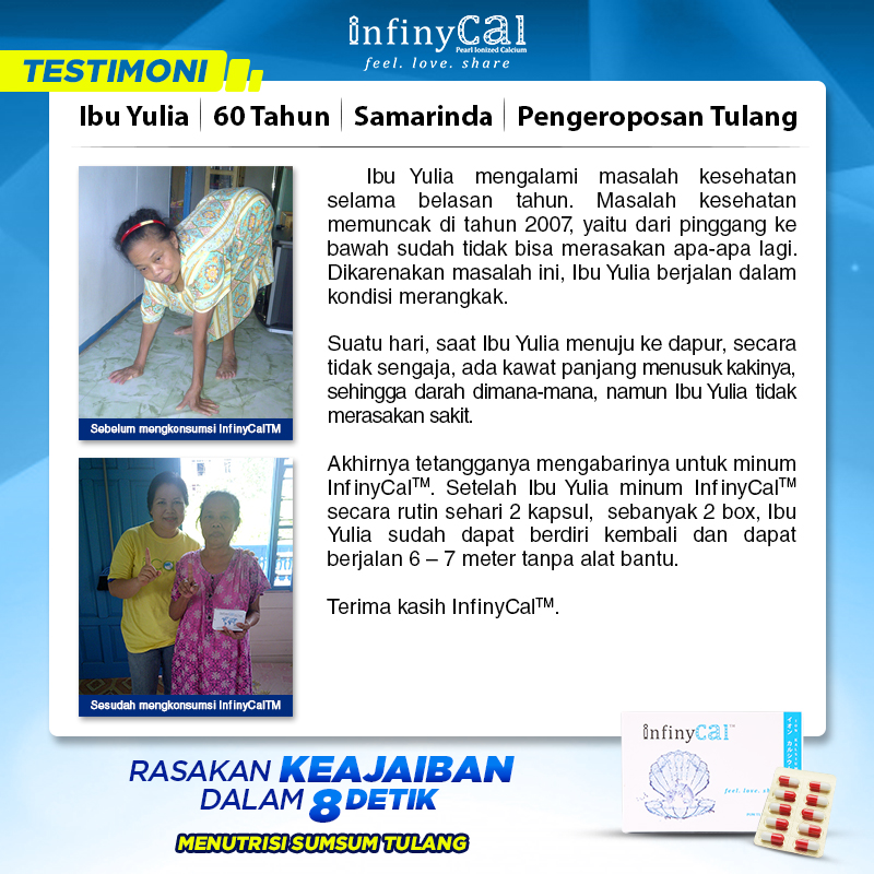 Matrix_shopping's tweet photo. Testimoni Konsumen Infinycal, banyak sekali yang sudah tertolong dengan Infinycal. Coba dan buktikan sendiri.
Infinycal, Feel, Love, Share.

Order >> https://t.co/uzGNMHylkj
WA >> 0822 9701 2020 https://t.co/TWMS1veJU1