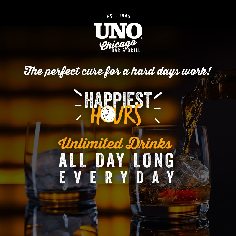 Unosindia's tweet photo. Gulp away your favourite drinks all day long everyday!
.
For Reservations: 9971448700
Zomato: https://t.co/BjBb2EZdUt
.
#UnosIndia #Pizza #DeepdishPizza #Chicago #LovePizza #UnosGrill #Bar #UnoChicago #india #FoodPorn #Kolkata #KolkataFoodBloggers #happyhours https://t.co/wGwut0slcm
