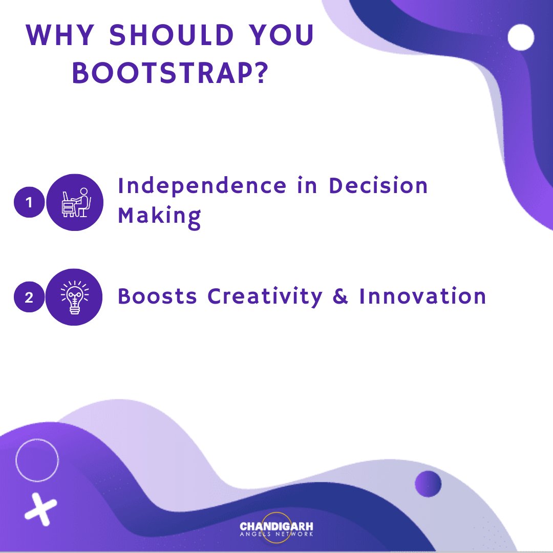 chd_angels's tweet photo. 🤔 Have you thought of bootstrapping your startup? Here's an overview of how you can benefit by bootstrapping, at least initially.
Get further details on our blog: https://t.co/josJaSJpj8
#bootstrapping #bootstrapped #bootstrapstartup #startuphelp #startupfunding #startupcost https://t.co/cfD3ZQVubO