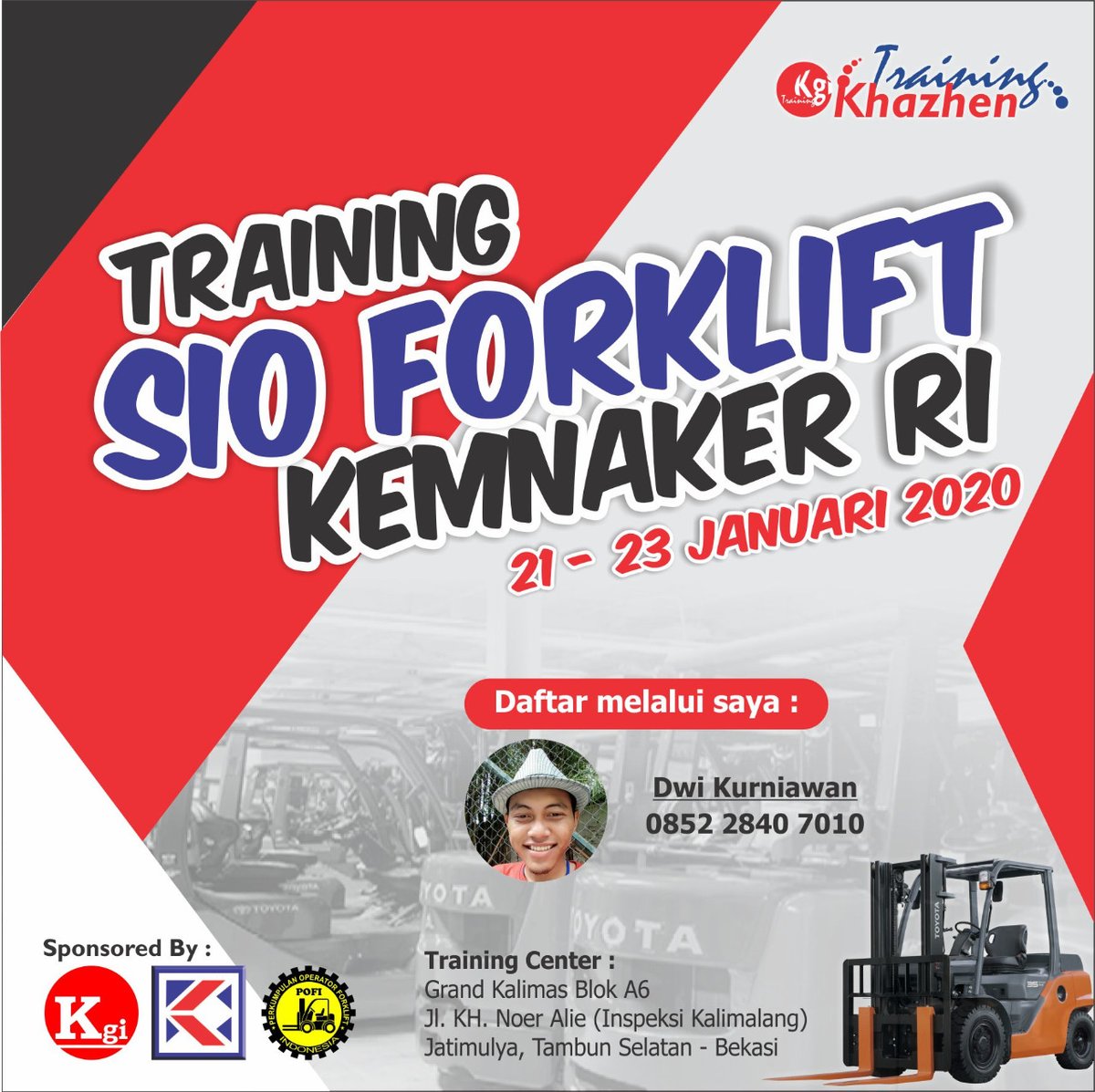 Khazhen Global Indonesia Pt Training Forklift Khazhenglobal Twitter