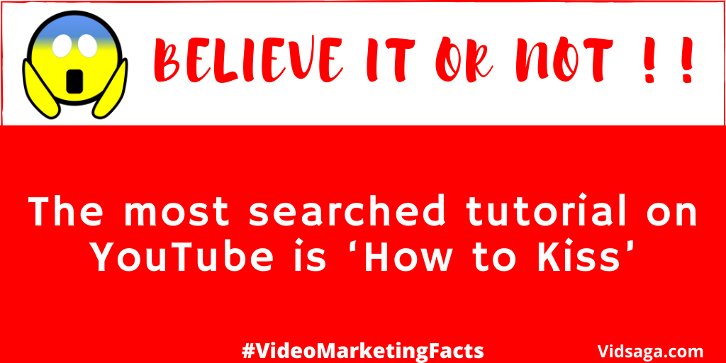 VidsagaOfficial's tweet photo. "HOW TO KISS" TUTORIAL ππ€£
Really!!π³
#believeitornot #videomarketingfacts #videomarketing #videomarketers #youtube #howtokiss #tutorial #videomarketer https://t.co/VjwJQaH0cN
