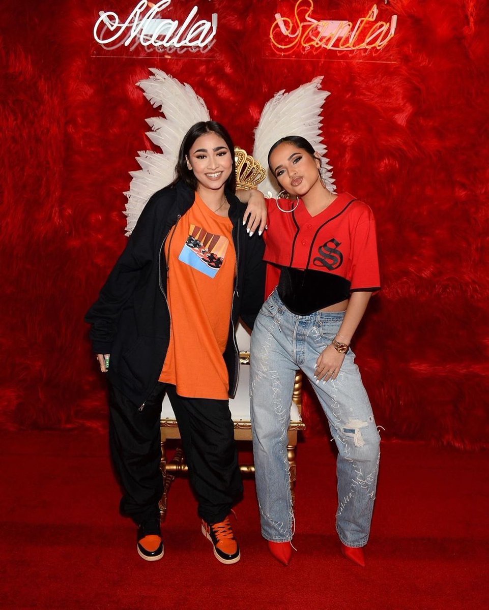 iambeckyg's tweet photo. You guys sold out all of the merch from the #MALASANTA Pop-Up!! Thank you so much to everyone who came to hang out &amp; celebrate my album with me. ❤️ https://t.co/49KyNX7xqB