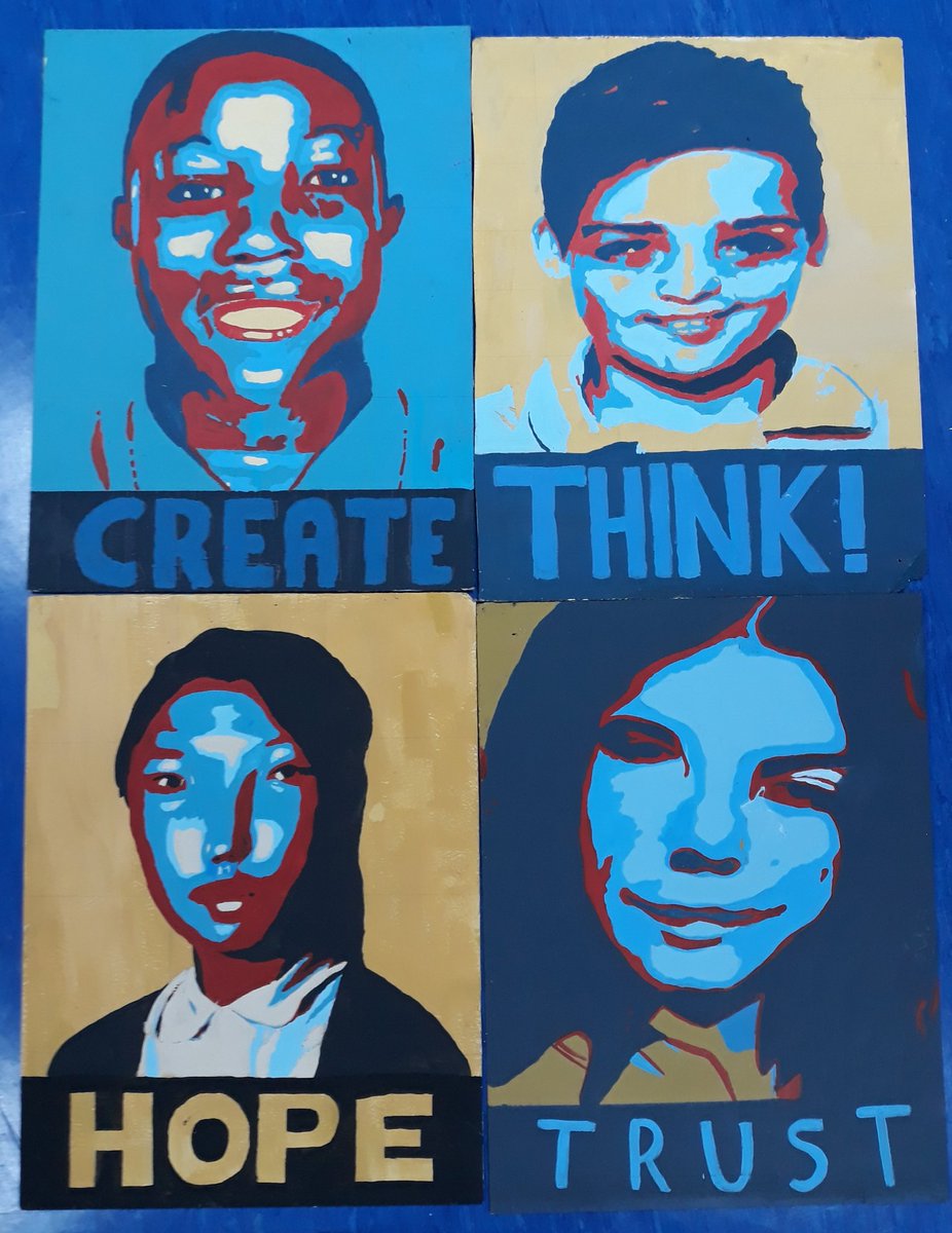 NcbisArt's tweet photo. Y9 students are currently creating individual elements for a huge Art installation for the entrance of the school.
Here are some of finished works so far, the final unveiling will be next month. #ncbis https://t.co/HTjhgAg5nQ