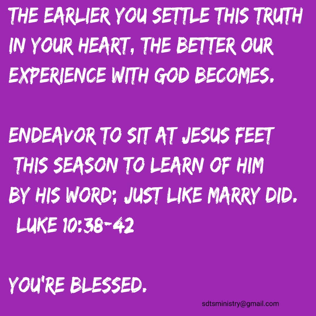 SaviourTotal's tweet image. The word of God is the key to life.
The word of is the lamp unto our feet.
Example: #MaryintheBible