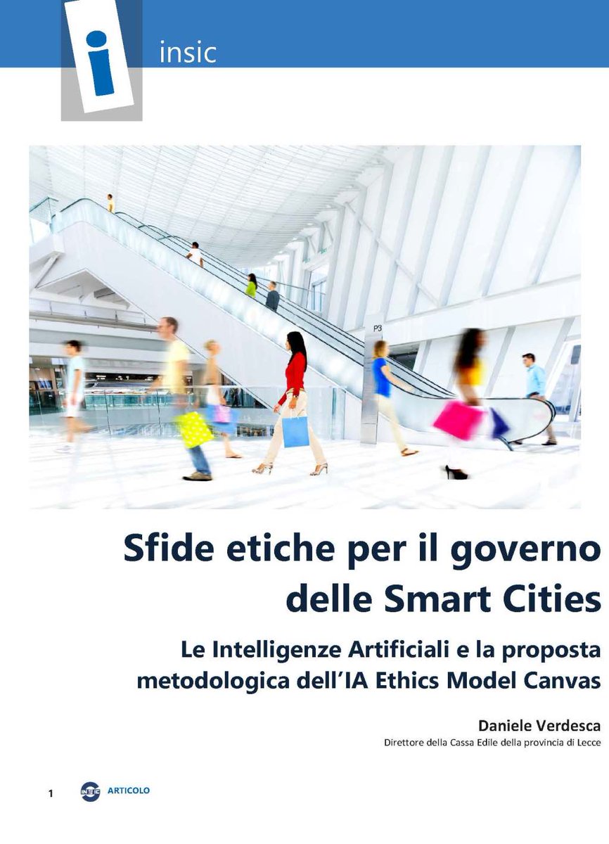 iClhub's tweet photo. Intelligenze Artificiali e Smart Cities: l'AI Ethics Model Canvas https://t.co/zXGJG0NbuD https://t.co/NpKMNXSPLY
