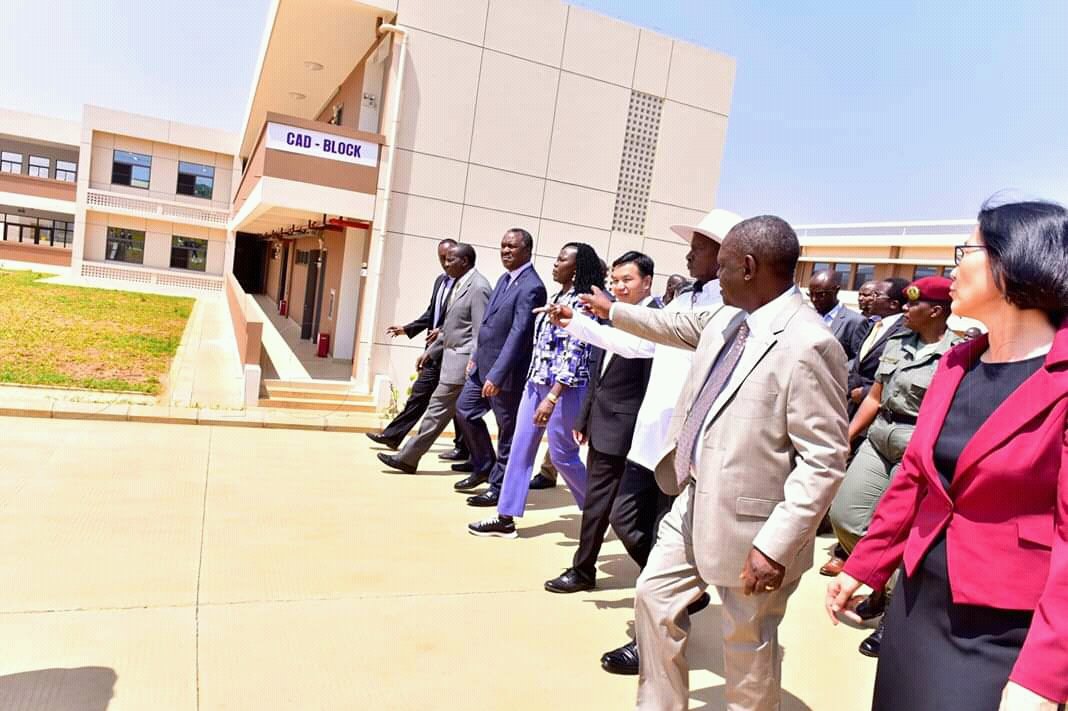 UIRI_UG's tweet photo. The Machining and Manufacturing and Industrial Skills Development was commissioned, we thank His Excellency @KagutaMuseveni for officiating at the event. https://t.co/CfuJTO5lkZ