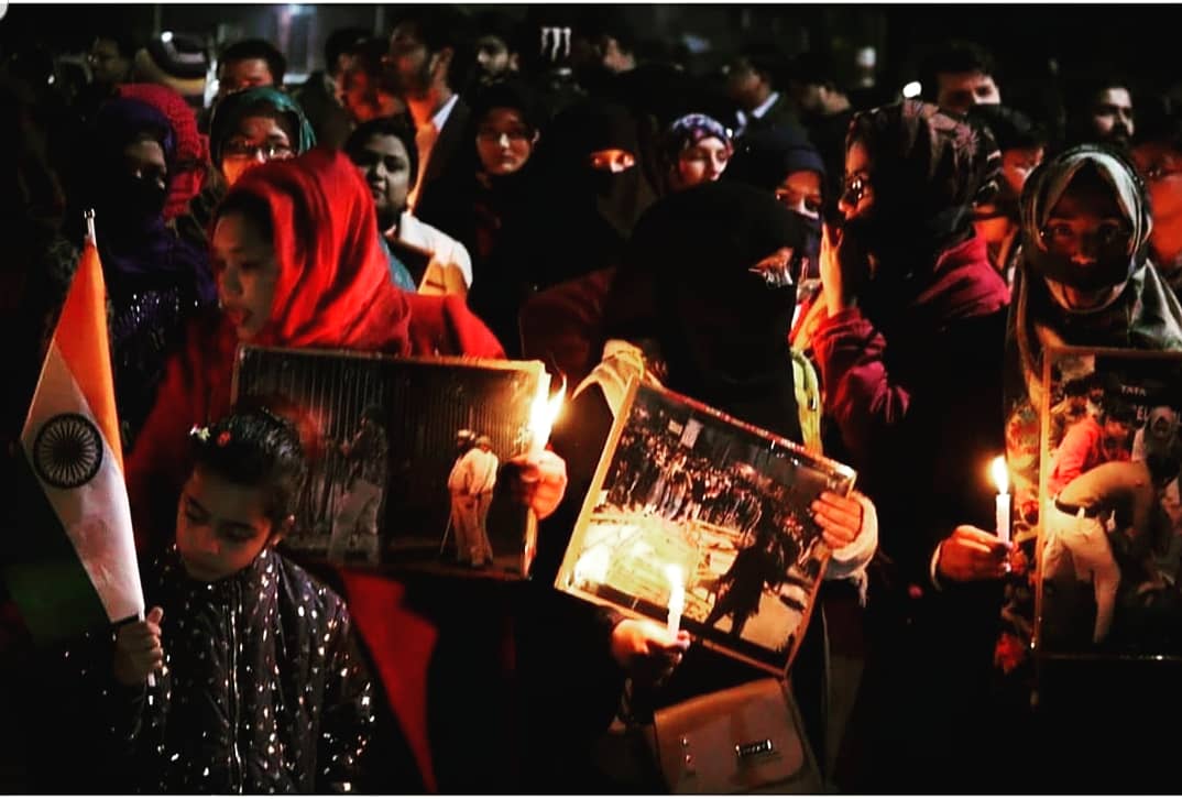 HuzaifaRashadi's tweet photo. AMU can never forget December 15 Night !

15 Dec की काली रात, जो अमुवि 100 साल के तारिख की सबसे काली रात थी, जिसे कभी भुलाया नही जा सक्ता ।

Yesterday March in #AMU

#30DaysofAMUAttack 
#30DaysOfJamiaAttack https://t.co/Mkjtt3DhvR