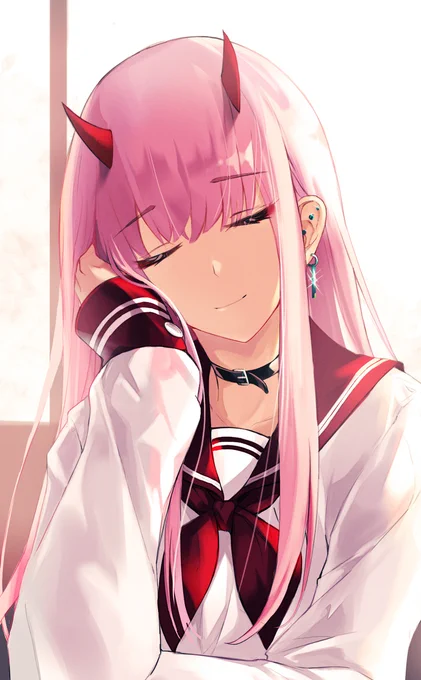 ☆ #02 #ゼロツー(ダリフラ) #女の子 https://t.co/22hTRgM99f 