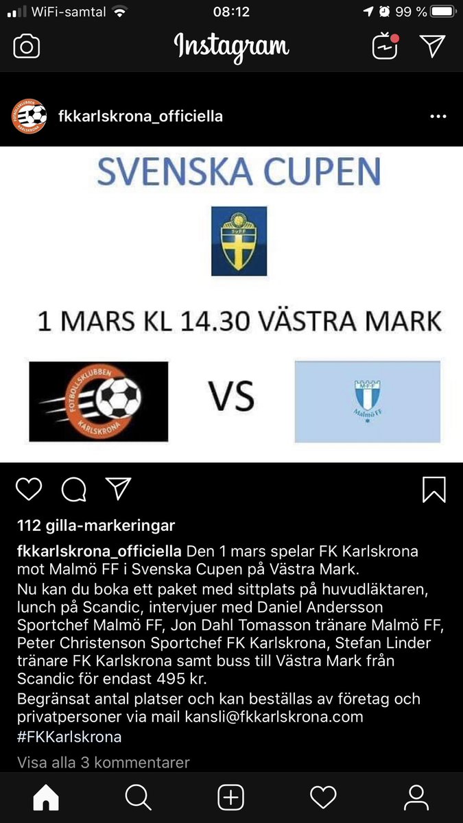 geobben's tweet photo. Lystring lystring! En match vi inte får missa! Game on... https://t.co/te1XrS0CM5