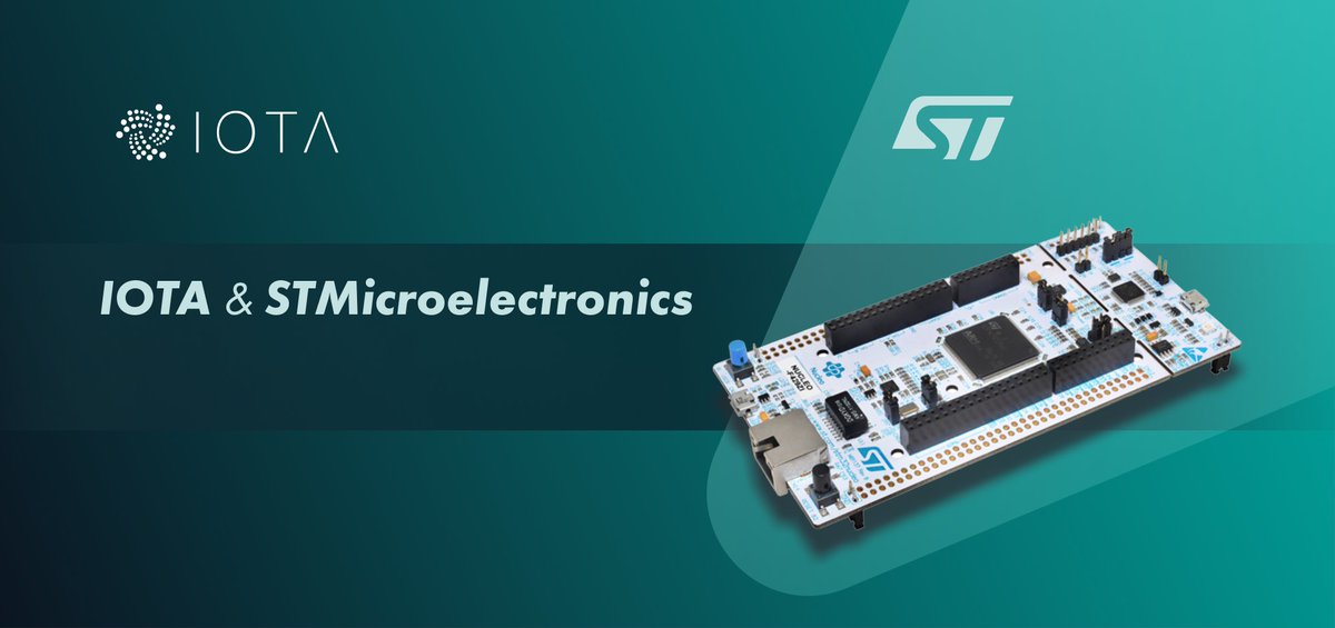 iotatokennews's tweet image. X-CUBE-IOTA1 is a software expansion package that helps developers working on #STM32 microcontrollers take advantage of IOTA, the first open-source #DLT. It includes drivers for #STM32F4 and #STM32F7, as well as a custom #IOTA layer necessary to interact with the network.