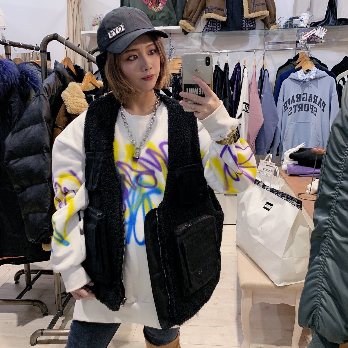 Onewill در توییتر ボアベスト Black 00yen Tax Osu 名古屋 Fashion 韓国ファッション セレクトショップ 通販 韓国セレクトショップ 韓国仕入れ 韓国コーデ プチプラ 今日のコーデ 韓国服 Korea オシャレ オルチャン 大須 Onewill Kpop ストリート