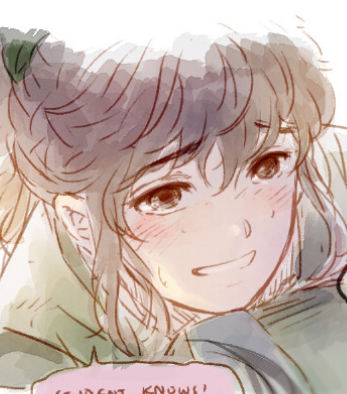 我家的捲毛小綿羊冰河 

....是同一個人 .  真的  _(:3」∠)_ 