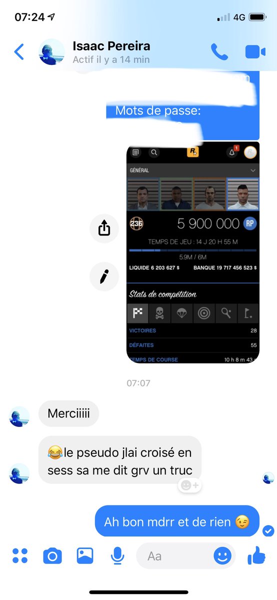 DeniziModding's tweet photo. Compte gta 5 Ps4 vendu à Isaac Pereira.🙂
Merci de ta confiance repasse quand tu veux.🙂
twitch follow: https://t.co/1JkYfB5VbH
Ma page: https://t.co/bpCoc7kavn
Instagram: https://t.co/Vj0svqf482
#DeniziModding. #Gta #ps4 #lobby #compte #comptelobby #account #modz #mods https://t.co/ksnzxCNmSK