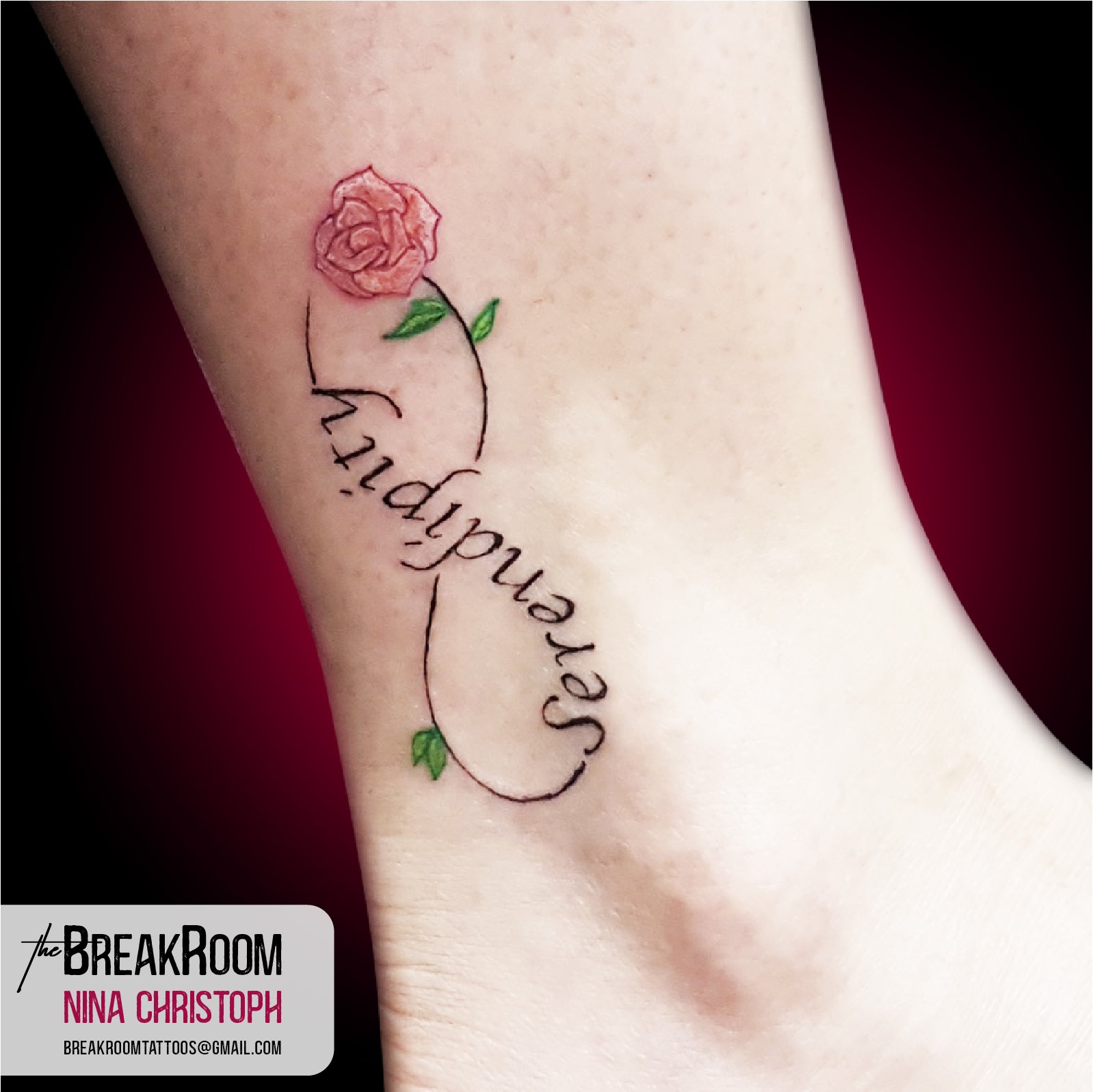 The Break Room Tattoo Lounge on Twitter: "Serendipity infinity. ♾ by Nina Christoph. DM for bookings. #tatted #tattooideas #infinity # serendipity #tattoo #tattoostudio https://t.co/NQmJOBywag" / X