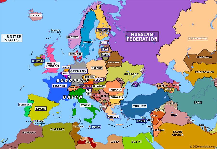 map of europe and russia 2020 Omniatlas On Twitter New Map Europe 2020 Europe Today 15 Jan map of europe and russia 2020