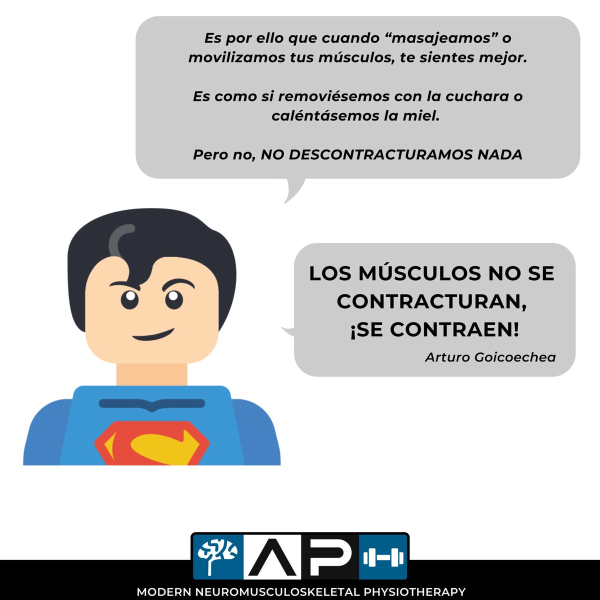alvaropint's tweet photo. Hoy día la palabra contractura es utilizada como “palabra comodín” para explicar la complejidad del dolor sufriendo una serie de connotaciones negativas como “acortamiento” y “rigidez muscular”.

Recientemente @argoicoechea46 publicaba un vídeo al respecto y me inspiró a esto https://t.co/HneoOSNtPf