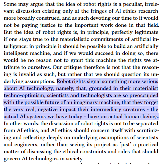 We think the entire discussion is completely misguided. At best a First World philosophical musing, too disengaged from the real world & at worst—the white, male academic’s diminutive characterization of oppressed people & their fight for rights, by appealing to ‘reason’. 2/