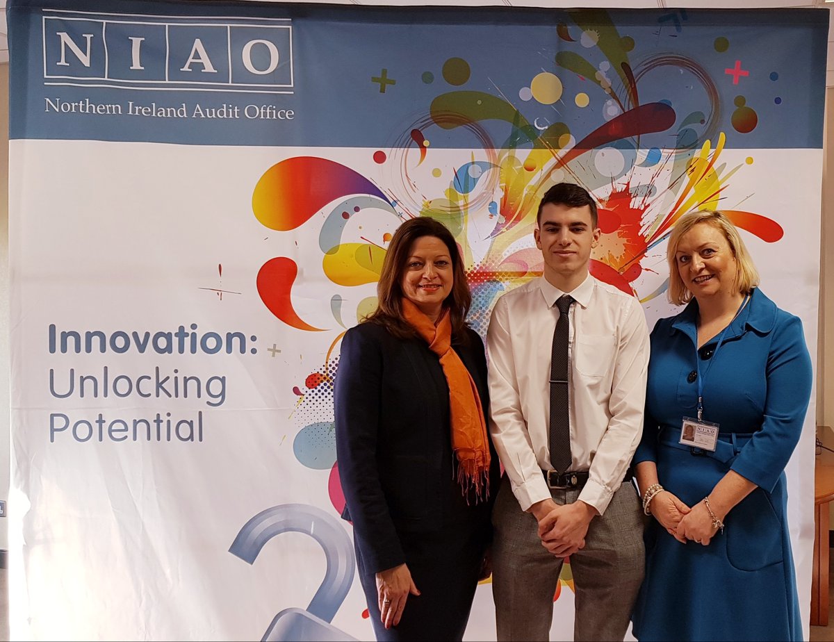 NIAuditOffice's tweet photo. Brilliant news as our colleague Aaron Hawthorne is shortlisted for the final of the @PPMA_HR Apprentice of the Year Programme taking place next week.
Many congratulations Aaron on this fantastic achievement and good luck for the final. #UnlockingPotential #ApprenticePPMA https://t.co/xxhzVs6ohq