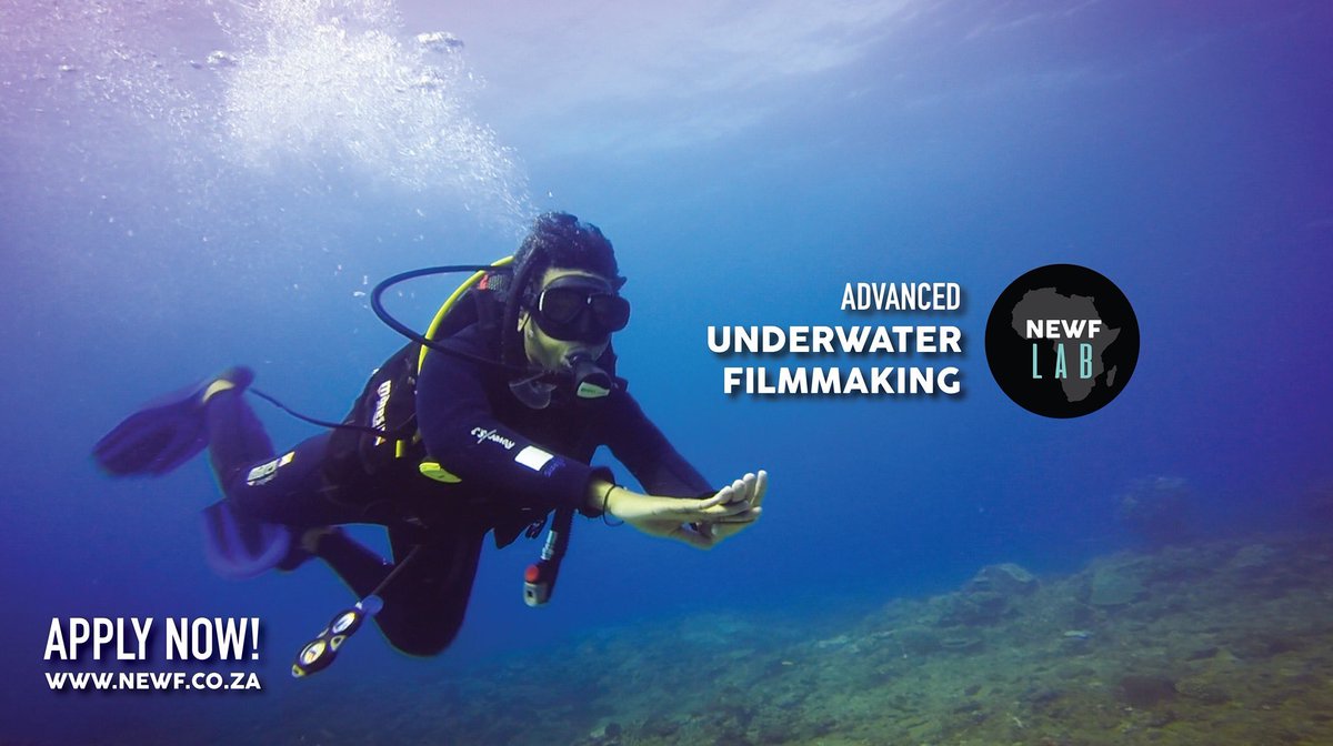 newfafrica's tweet photo. TOMORROW is the last day to apply for the Advanced #Underwater #Filmmaking #NEWFLab! You could be one of 5 to participate in this #ocean experience... Enhance your skills as a filmmaker or marine scientist - Apply at https://t.co/t3ngiRd8bi
#FilmInConservation #Dive #Storyteller https://t.co/m1VaQuj6Q0