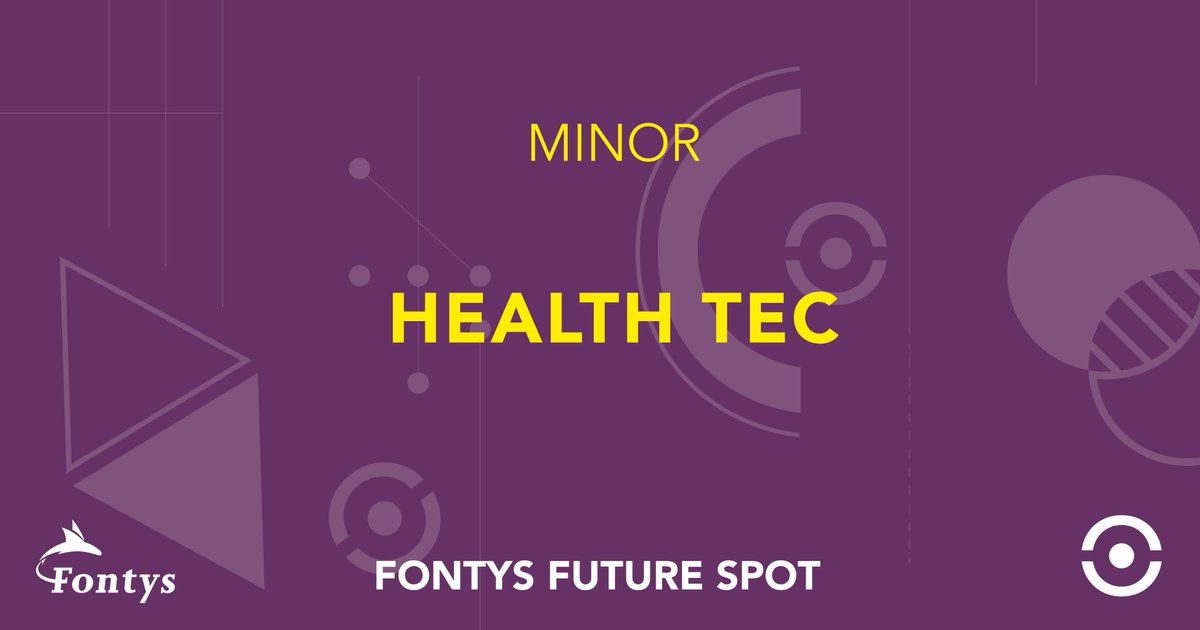 Fontys Future Spot | meld je aan via Fontys.nl/futurespot om de eindresultaten te aanschouwen van de minor Health TEC. Deze minor richt zich met name op de noodzaak om technologie in de gezondheidszorg innovatief, in co-creatie te ontwikkelen.

#wijzijnfontys #healthtec