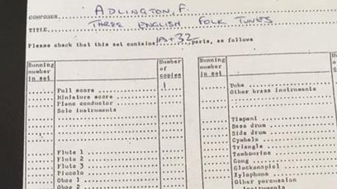 NewSPALibrary's tweet photo. New task for 2020 - how best to catalogue the orchestral sets... A group of our volunteers met on Tuesday in the depths of the music stacks for a think-in. More to follow shortly! #librarycataloguing #performingartslibrary #newspal #standardclassification #thinktank #volunteers https://t.co/rygsv3171B