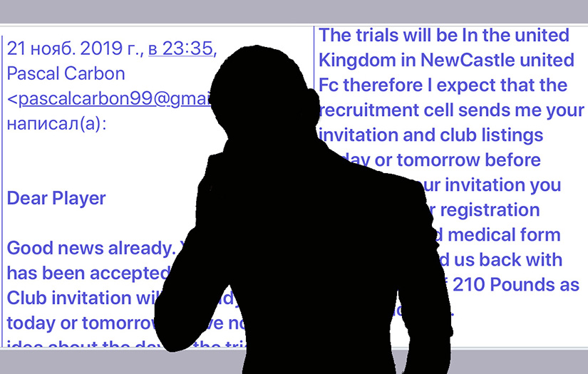FIFPRO's tweet photo. ⚠️Be careful who you trust: FIFPRO received complaints from players who paid thousands of euros to people pretending to arrange trials or contracts with football clubs.

⚠️Read more: https://t.co/kHNnf2G2Da https://t.co/jldZzhEnQr