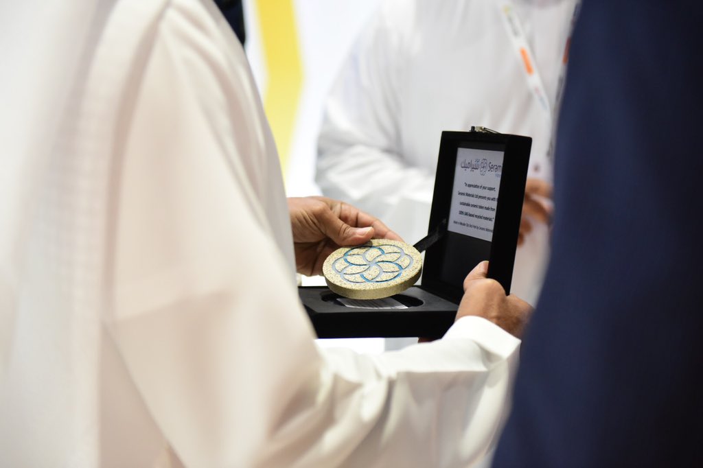 catalystuae's tweet photo. Congratulations to our Catalyst startup, @Seramic_Mat for signing a strategic partnership with @BeeahUAE! 

Read more here: https://t.co/ndVsQUt4ZI

@Masdar 
@Masdarcity 
#WeAreCommitted https://t.co/PrSkxPQSk2