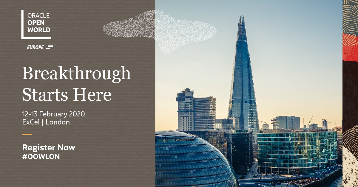 OracleLinux's tweet image. Secure your pass for Oracle OpenWorld Europe in London, Feb 12-13, to discover transformational technologies that are changing the world: #OOWLON #OracleAutonomousLinux @oracleopenworld oracl.info/iWTQ50xTEmb