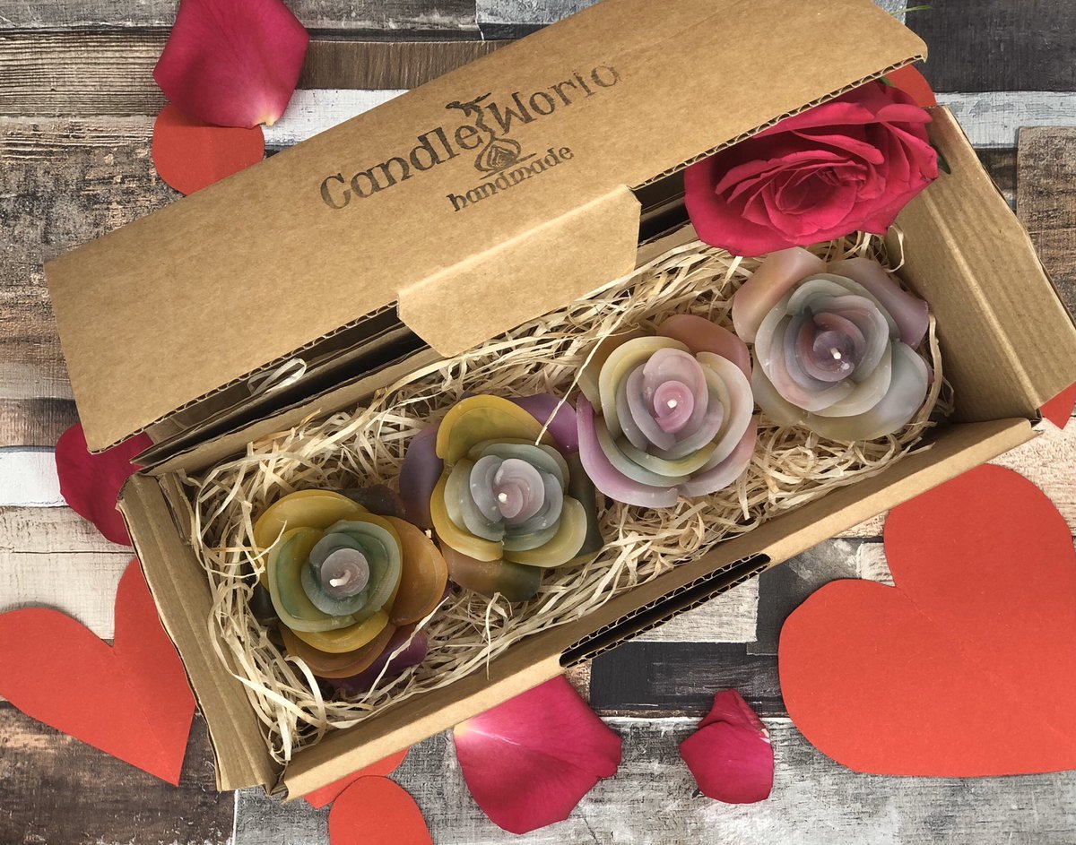 candle_world's tweet photo. Excited to share this item from my #etsy shop: Colourful Candles-Valentines Candles-Valentines Decor-Weeding Gift-Flower Candles-Romantic Gift https://t.co/UjzX9pwxL9 https://t.co/RDYLoSUoL3