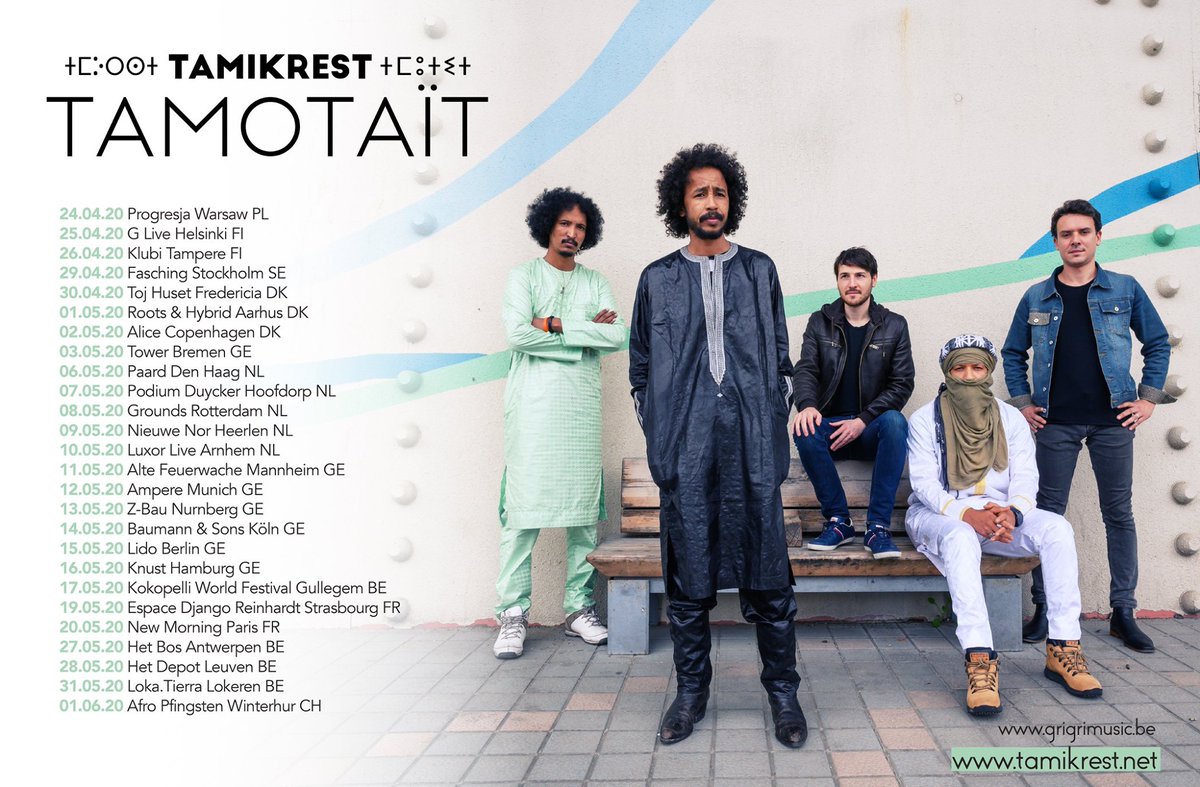 YES! We're coming your way. Check our tour dates. Let us know where you're gonna join us!
#tamotaittour #ontour #tamikrest