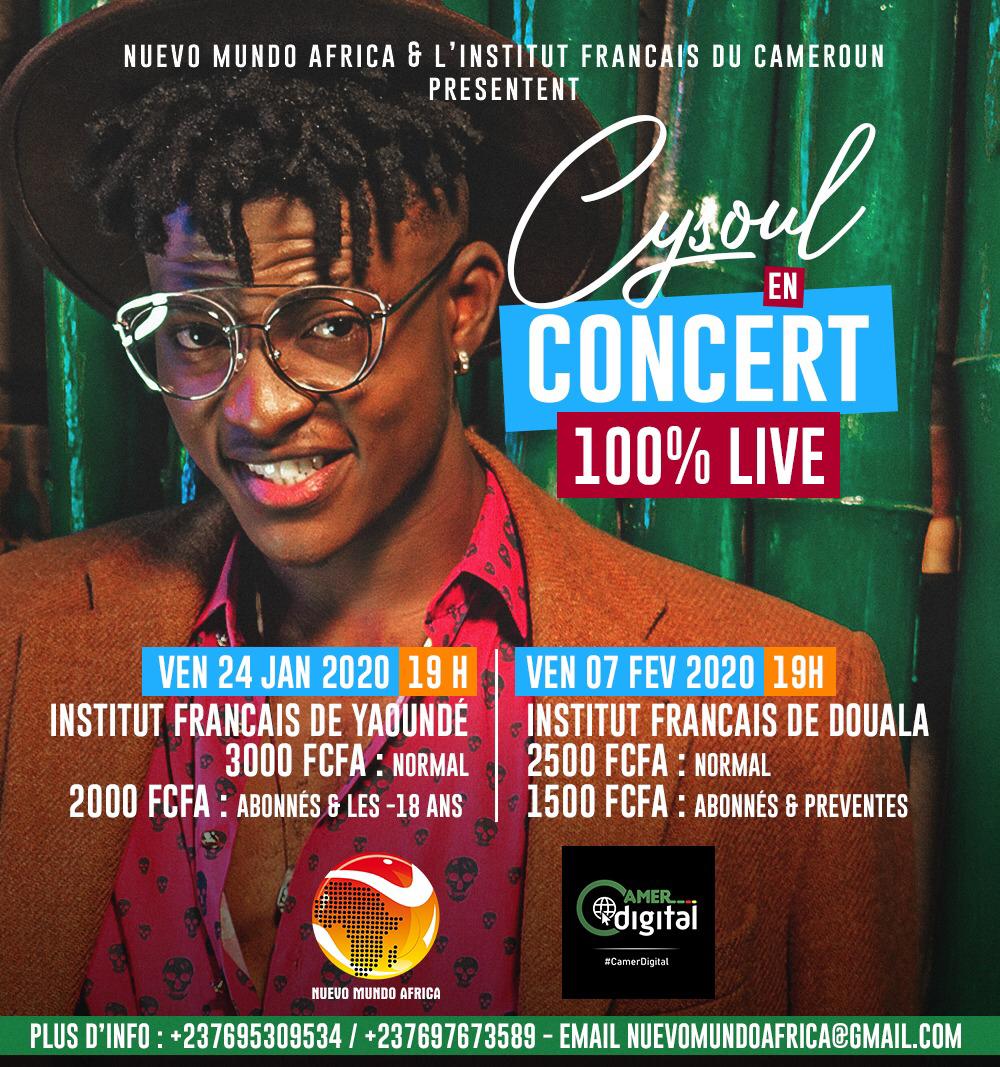 VWVNVS's tweet image. Allons Ecoutez @CysoulOfficiel l'une des plus belles voix du circuit en Concert 
#CysoulEnConcert 100% Live. 
#CamerDigital