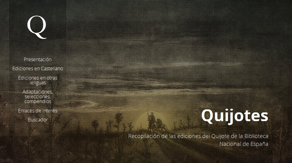 BNE_biblioteca's tweet photo. En nuestro portal Quijotes podéis descubrir más de 3000 ediciones diferentes de la obra https://t.co/sMgxeoaV4P https://t.co/y7CRAm6jpP