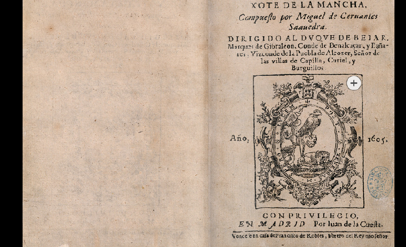 BNE_biblioteca's tweet photo. Y el Quijote interactivo permite descubrir el contexto histórico de la obra con mapas, música, imágenes... https://t.co/gcwt46cdlb https://t.co/fCw6UddUDp