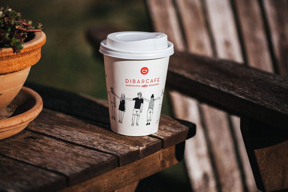 dibarcafe's tweet photo. Si no puedes llevarte el sol a la cafetería, llévate el café al sol #dibarcafe #takeawaycoffee #coffeecupsoftheworld #barcelona #coffee #roasters #sunnyday #cafeteria #cafeteros #coffeeshop #bcn #roasters #coffeelife #coffeeholic #cafeparallevar #coffeetogo #cafeina https://t.co/qs7YLRakzk