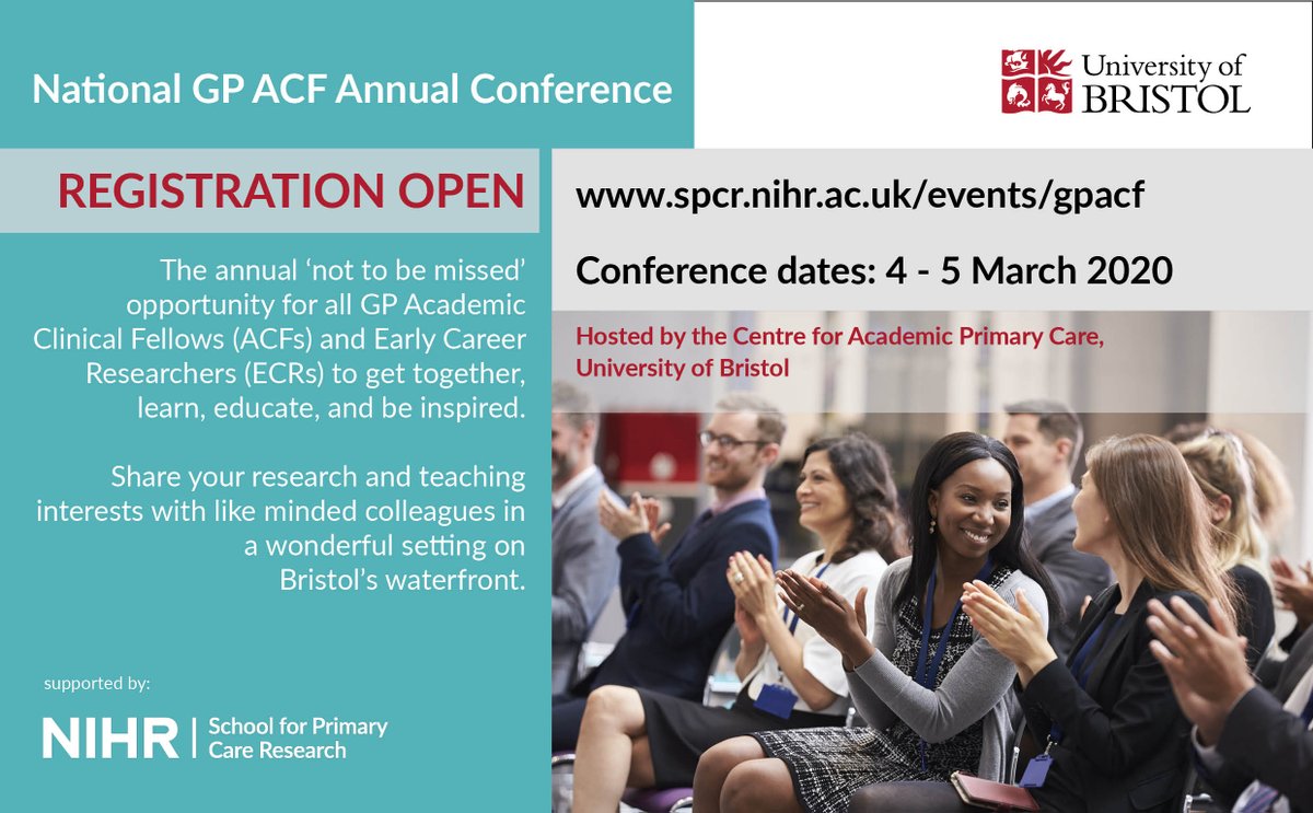 GP Academic Clinical Fellow & ECMR Conference tweet media