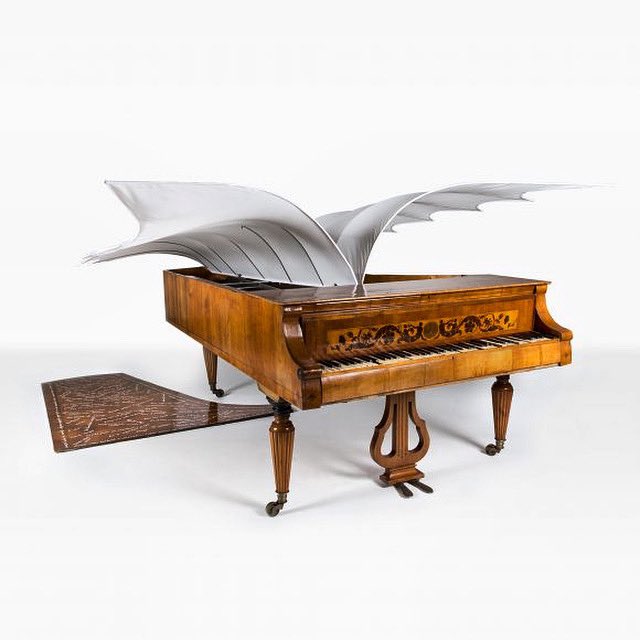 1781Collective's tweet photo. The Collective #recommends: an #exhibition of #preparedpianos, like this one by Esther Ferrer titled “Piano con alas,” and #live #performances at @kw_berlin, from Jan 16-19, presented with Archivio Conz. 

More info ➡️ https://t.co/yugDFhoKZv https://t.co/6N9gLCIg0f