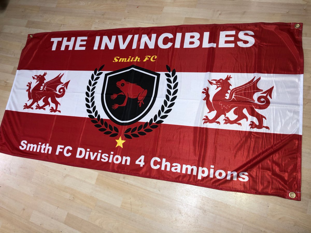 mrflag's tweet photo. Get your 5x3ft Footy Flag for just £39. Includes artwork &amp; fire certificate. Choice of sizes. Choice of fittings at no extra charge. Email info@mrflag.com or buy online at https://t.co/EumVLMqfMP 

Top rated Welsh flag brand (4.9/5 on Trustpilot)

#fanflag #footyflag #properjob https://t.co/VUJ6I5M4yi
